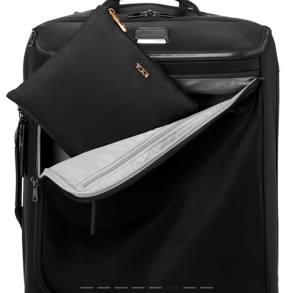 Tumi Venture Black Backpack with Gold Accents - Picture 6 of 8